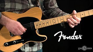 Fender American Original Telecaster Butterscotch Blonde  Gear4music Demo [upl. by Carol]