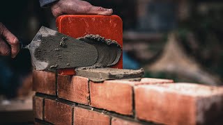 HOW TO LAY BRICKS WITH NO EXPERIENCE [upl. by Bailey]