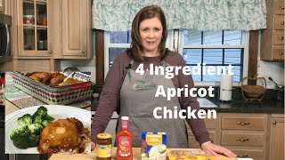 4 Ingredient Apricot Chicken [upl. by Esme]