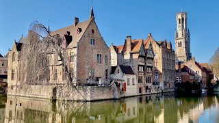 BRUGES most romantic city in Europe 4K ultra HD  quotVenice of the Northquot [upl. by Noned618]