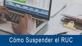 ► Como SUSPENDER el RUC o RISE por INTERNET ✅ [upl. by Eniortna]