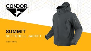 Summit Softshell Jacket  Condor Outdoor [upl. by Nyved]