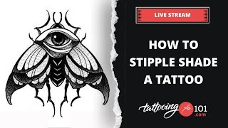 Live tattoo  Stippling [upl. by Krystalle]