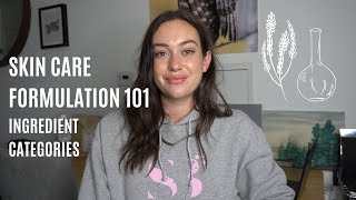 Skin Care Formulation 101 Ingredient Categories [upl. by Marcela945]