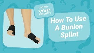 How To Use A Bunion Corrector [upl. by Conley]