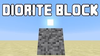 How To Make Diorite and Polished Diorite  Minecraft 18 [upl. by Donata750]