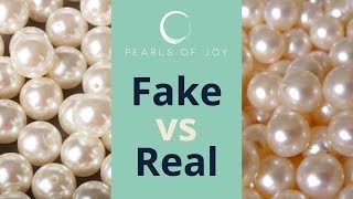 Fake Vs Real Pearls Easy 5 sec Test [upl. by Eimmot]