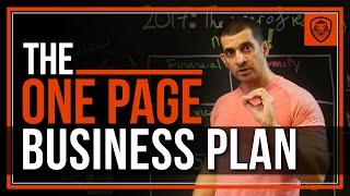 How to Write a One Page Business Plan [upl. by Anoval860]