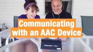 Communicating with An AAC Device [upl. by Latsyrk]