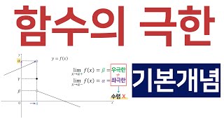 함수의 극한기본개념 [upl. by Namron]