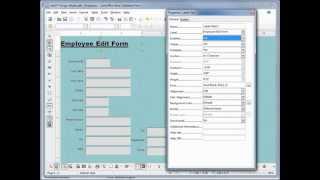 LibreOffice Base 07 Design Mode Basics [upl. by Netsrejk]