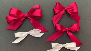 TYING A BOW WITH YOUR FINGERS  TIPS TUESDAY [upl. by Wenona]