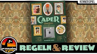 Caper Brettspiel Regeln amp Rezension [upl. by Aimekahs911]