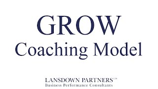 The GROW Coaching Model [upl. by Lauer60]