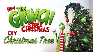 DIY GRINCH CHRISTMAS TREE Whoville XMas TREE [upl. by Elehcin162]