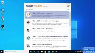 How to Setup Eclipse IDE on Windows For Java Development  install Java JDK [upl. by Enoch661]