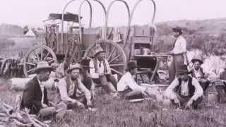 Chisholm Trail cattle drive [upl. by Idou670]