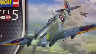 Unboxing Revell 132 Spitfire Mk IX [upl. by Laise]