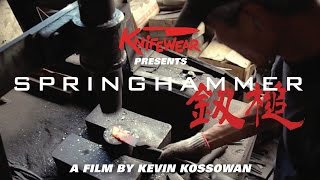 Springhammer  A Documentary about Japanese Blacksmiths amp Knife Making [upl. by Hickie]