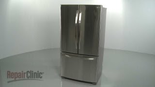 LG Refrigerator Disassembly – Refrigerator Repair Help [upl. by Aday447]