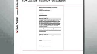 SEPA Lastschrift PROFESSIONAL [upl. by Nadda88]