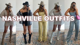 NASHVILLE OUTFIT IDEAS 2022  WESTERN TRYON HAUL [upl. by Nwahsek]