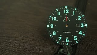 Making Custom Watch Dial  PTarmigan Pilot Style Dial [upl. by Eanrahc]