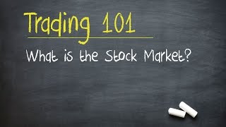 Trading 101 What is the Stock Market [upl. by Kahaleel]