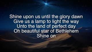 Beautiful Star of Bethlehem  The Judds  lyric video [upl. by Norrehc]