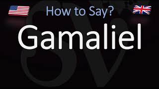 How to Pronounce Gamaliel CORRECTLY [upl. by Assillam]