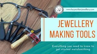 Jewelry Making Tools You ABSOLUTELY NEED To Start Metalsmithing  Metalsmith Academy [upl. by Fairbanks]