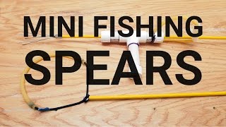 How To Make Mini Fishing Spears [upl. by Pinckney]