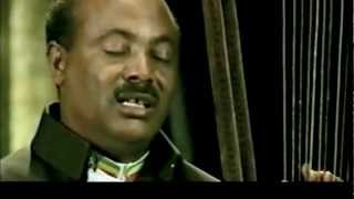 Alemu Aga playing on the David Harp the BEGENA from Ethiopia Tew Simagn Hagere Traditional [upl. by Enilehcim]