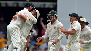 Zeros to heroes at the Gabba  Ashes 201314 [upl. by Aronaele418]