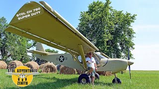 Zenith STOL CH 750 Super Duty sport utility aircraft [upl. by Nealey220]