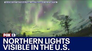 Spectacular Northern Lights display expected tonight [upl. by Yrac813]