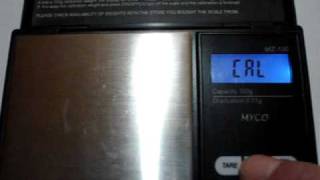 How To Calibrate Digital Pocket Scales WITHOUT a Calibration Weight [upl. by Travus185]