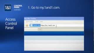 Introduction to the 1amp1 Control Panel [upl. by Uaerraj]