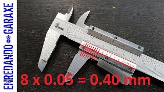 How to read the caliper Vernier scale easily [upl. by Uticas]