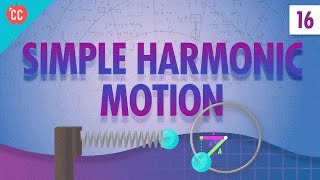 Simple Harmonic Motion Crash Course Physics 16 [upl. by Sardse671]