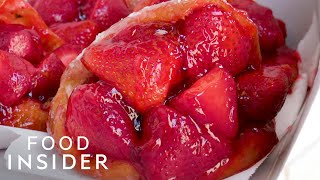 LA’s Famous Strawberry Doughnuts  Legendary Eats [upl. by Alleris]