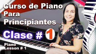 Lección 1 Aprende a Tocar Piano DESDE CERO [upl. by Ketty874]