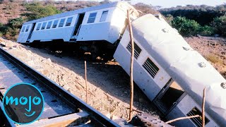 10 Infamous RealLife Train Disasters [upl. by Lebisor]