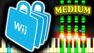 WII SHOP CHANNEL THEME  Piano Tutorial [upl. by Leake]