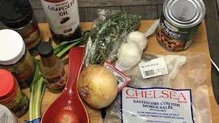 HOW TO COOK JAMAICAN ACKEE AND SALTFISH [upl. by Annai]