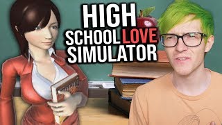 I played a totally quotRealisticquot High school Simulator Game  High school Girl Simulator [upl. by Ahsiryt]