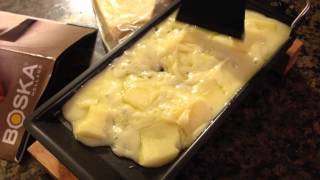 Melting Raclette for a Grilled Cheese Sandwich [upl. by Golliner347]