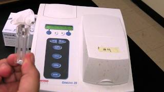 TRU Chemistry Labs How To Calibrate and use the Spectrophotometer [upl. by Anar]