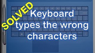 How to Solve keyboard typing wrong characters  windows [upl. by Ranger229]