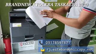 NEWLY RELEASED KYOCERA TASKALFA 2020 [upl. by Pattison]